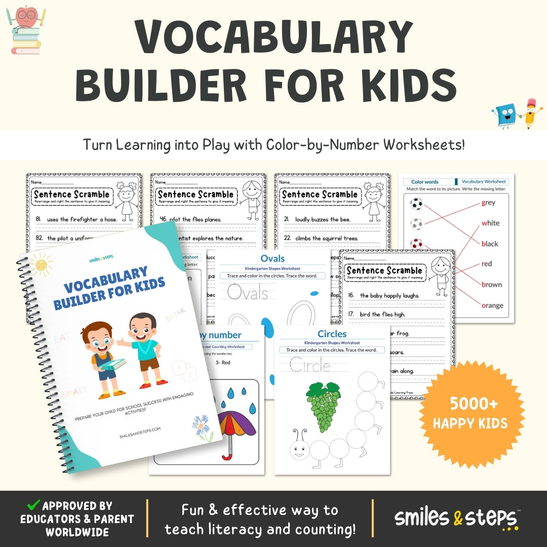 Vocabulary Builder for Kids – Boost Language & Reading Skills