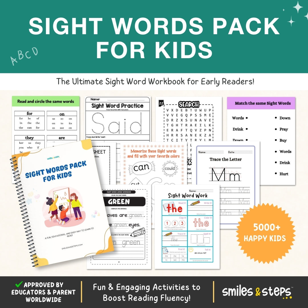 Sight Words Mastery Worksheet for Early Readers