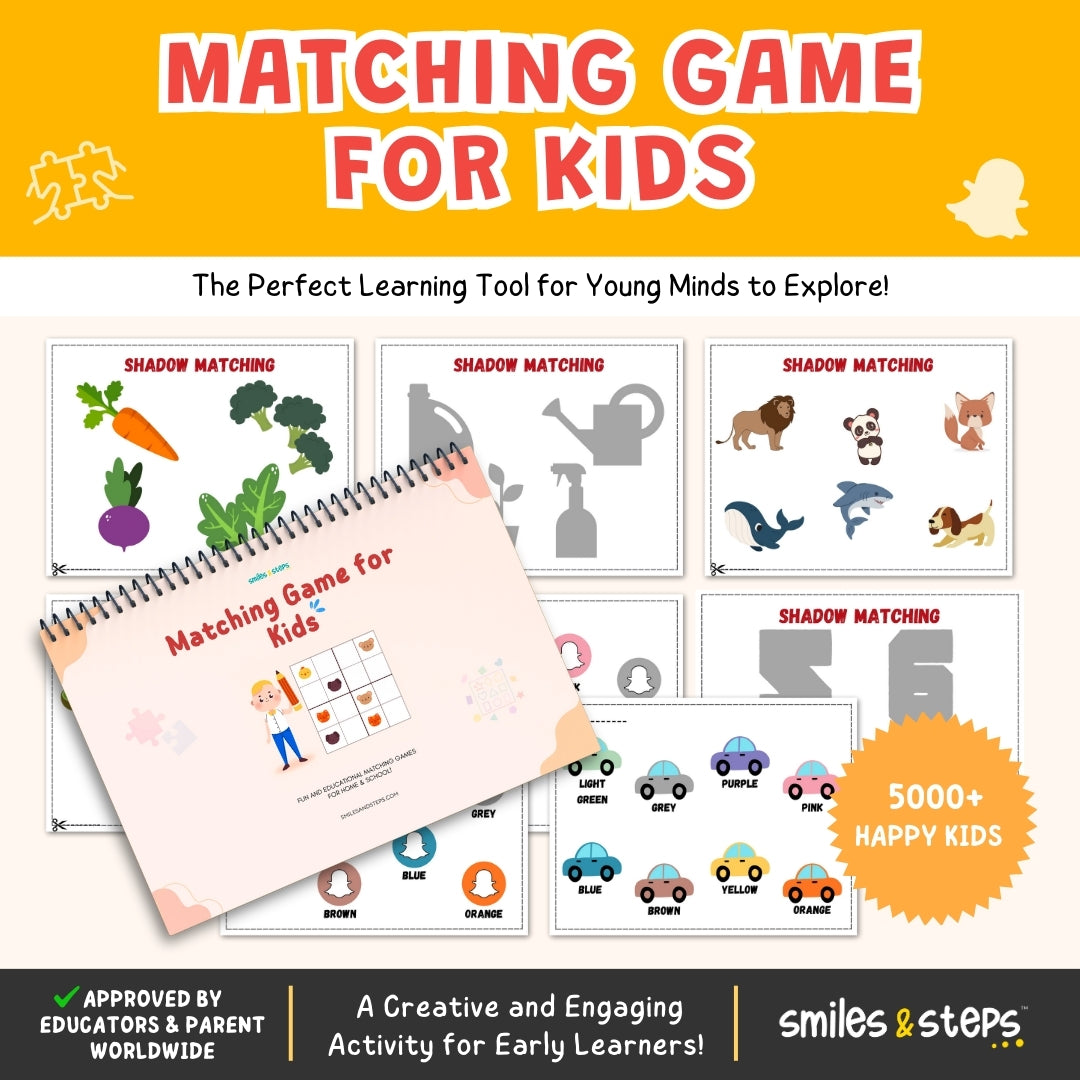 Matching Game Workbook for Kids β Interactive & Fun Activities!