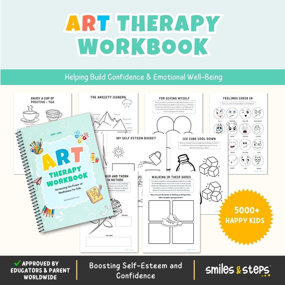 Art Therapy Workbook for Kids | Creative Expression & Emotions