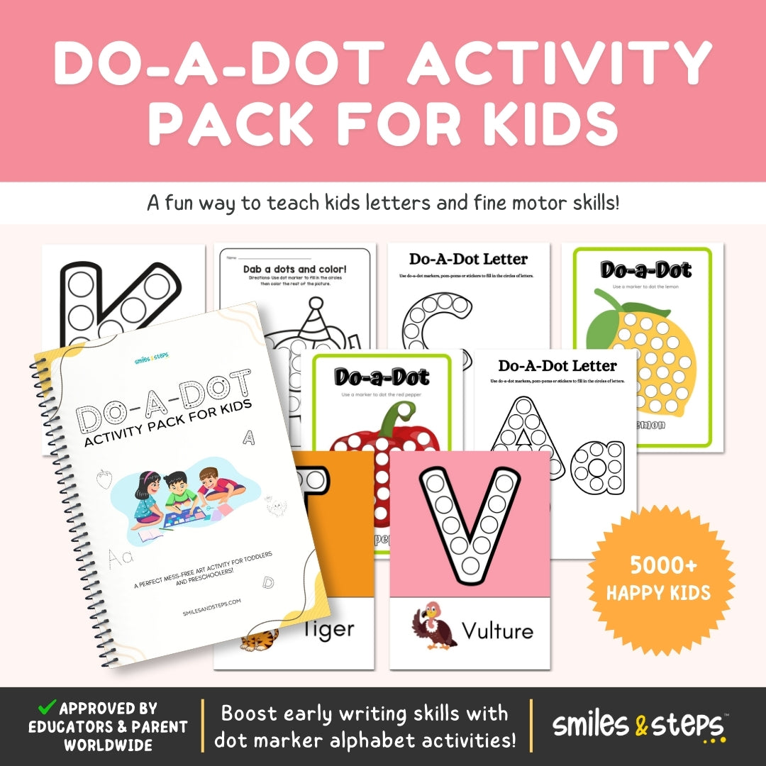 Do-A-Dot Alphabet Activity Pack for Kids | Preschool Letter Learning Kit