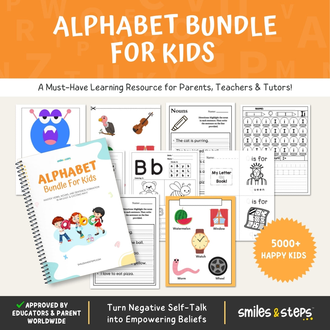 Alphabet Bundle for Kids: Fun Phonics & Early Writing Toolkit