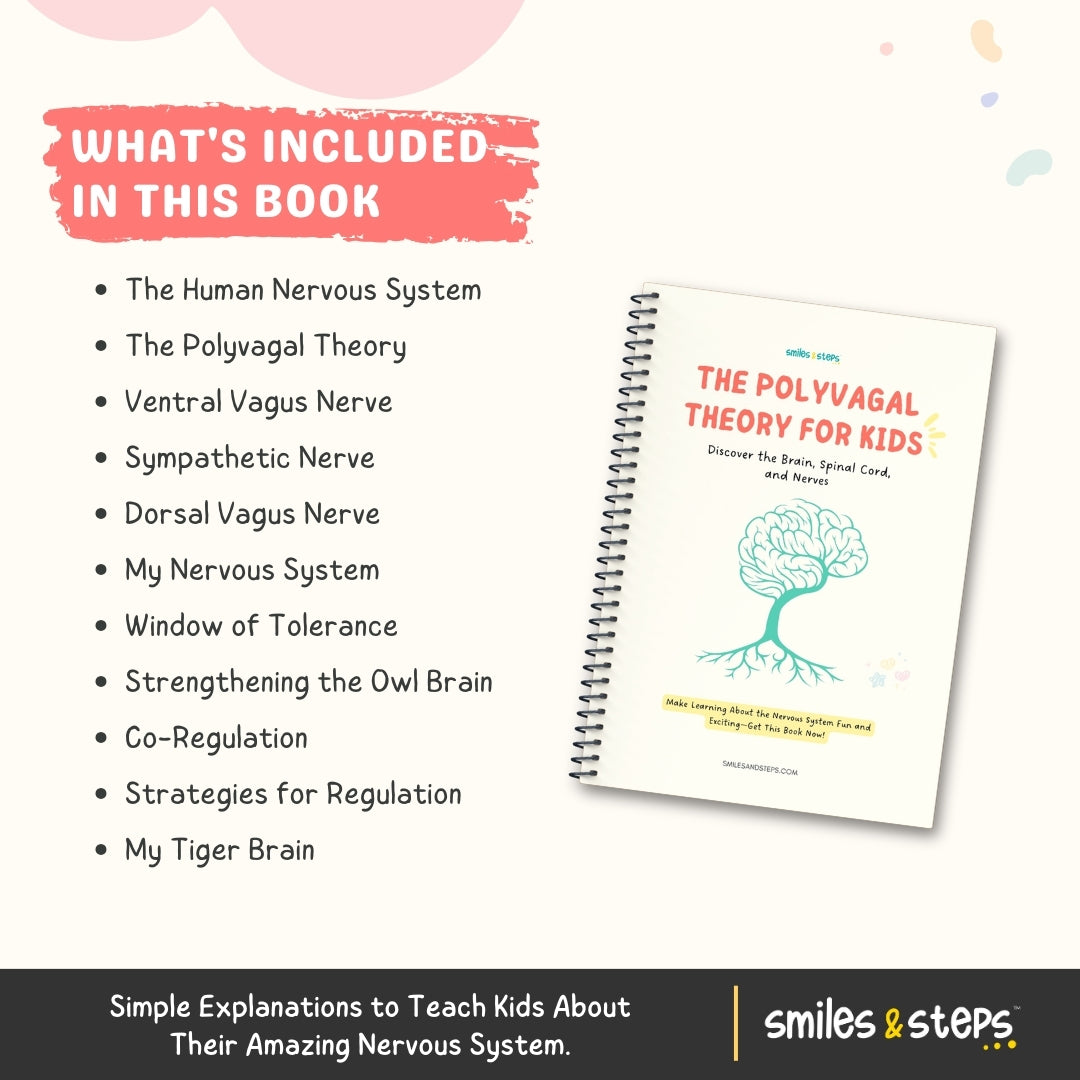 The Polyvagal Theory for Kids | Human Nervous System Workbook | Brain & Body Fun Facts
