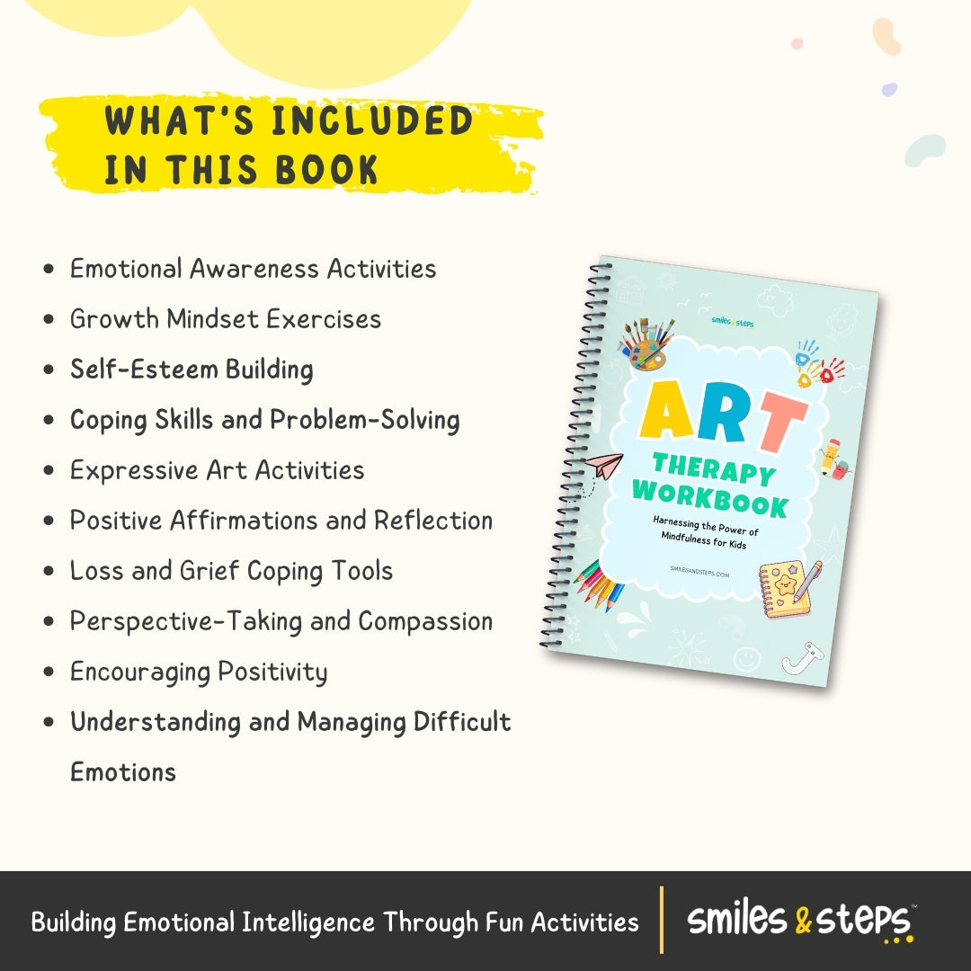 Art Therapy Workbook for Kids | Creative Expression & Emotions