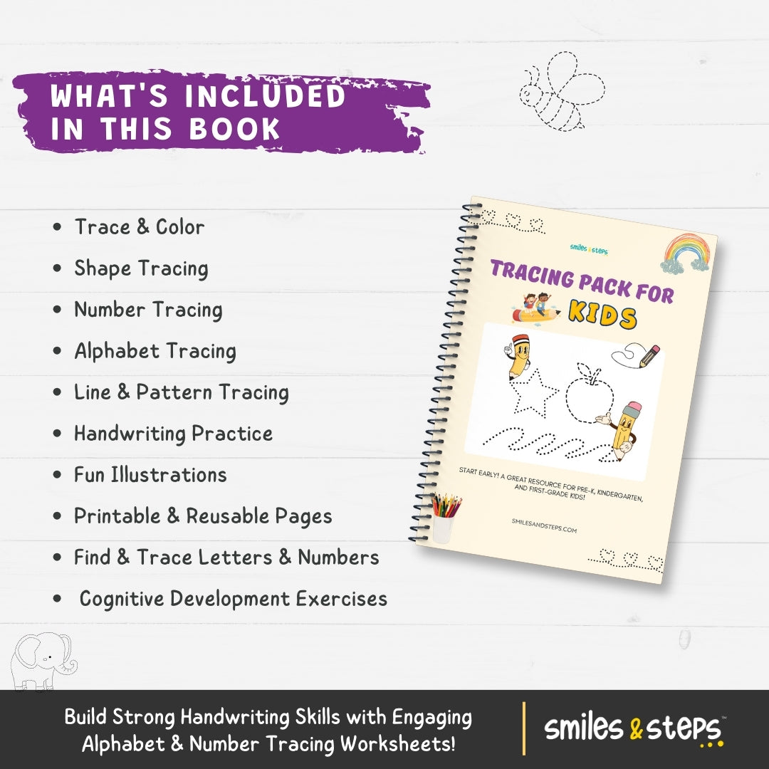 Tracing Pack for Kids β Build Writing Skills Easily