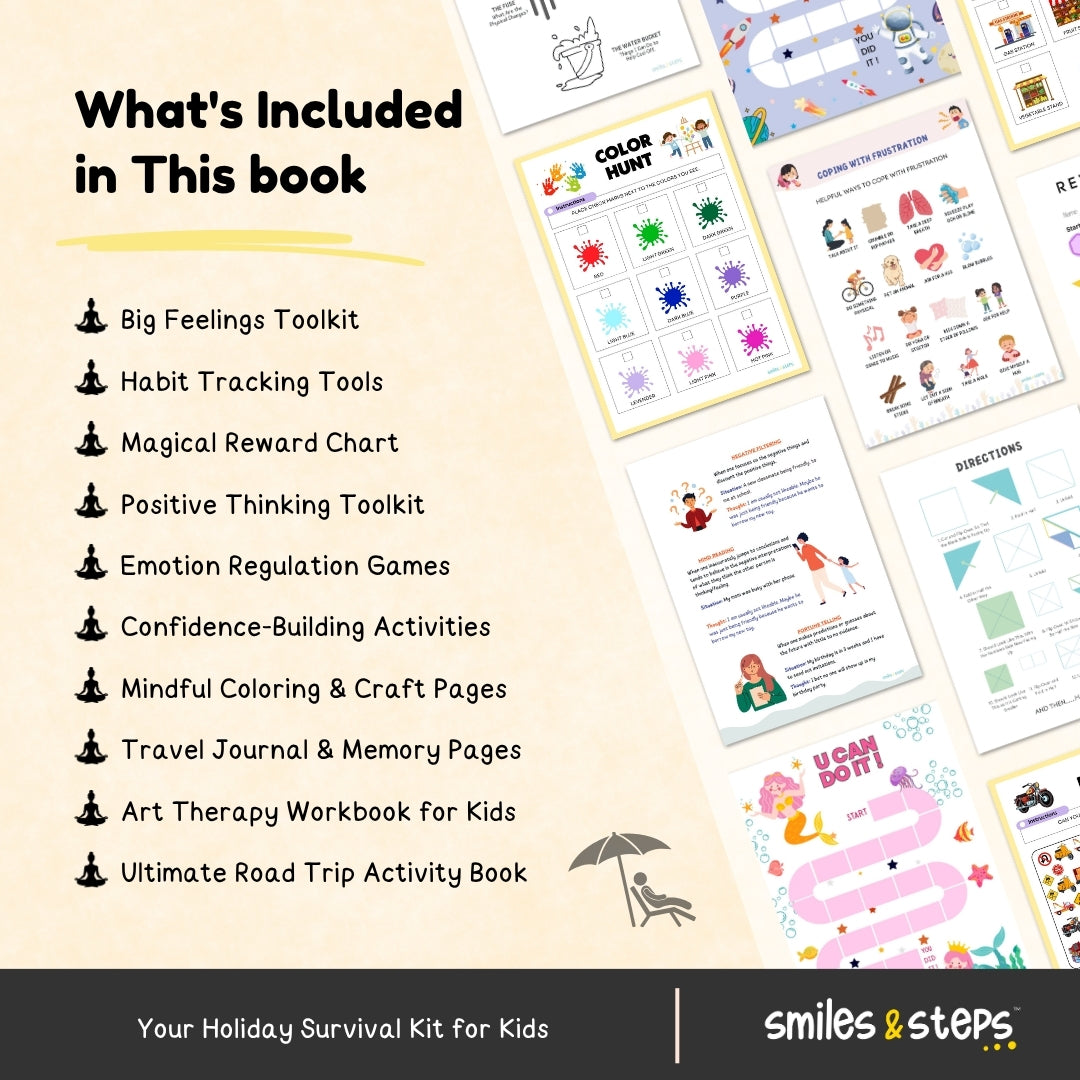 Holiday Calm Kit β Big Feelings, Travel Games & Reward Charts