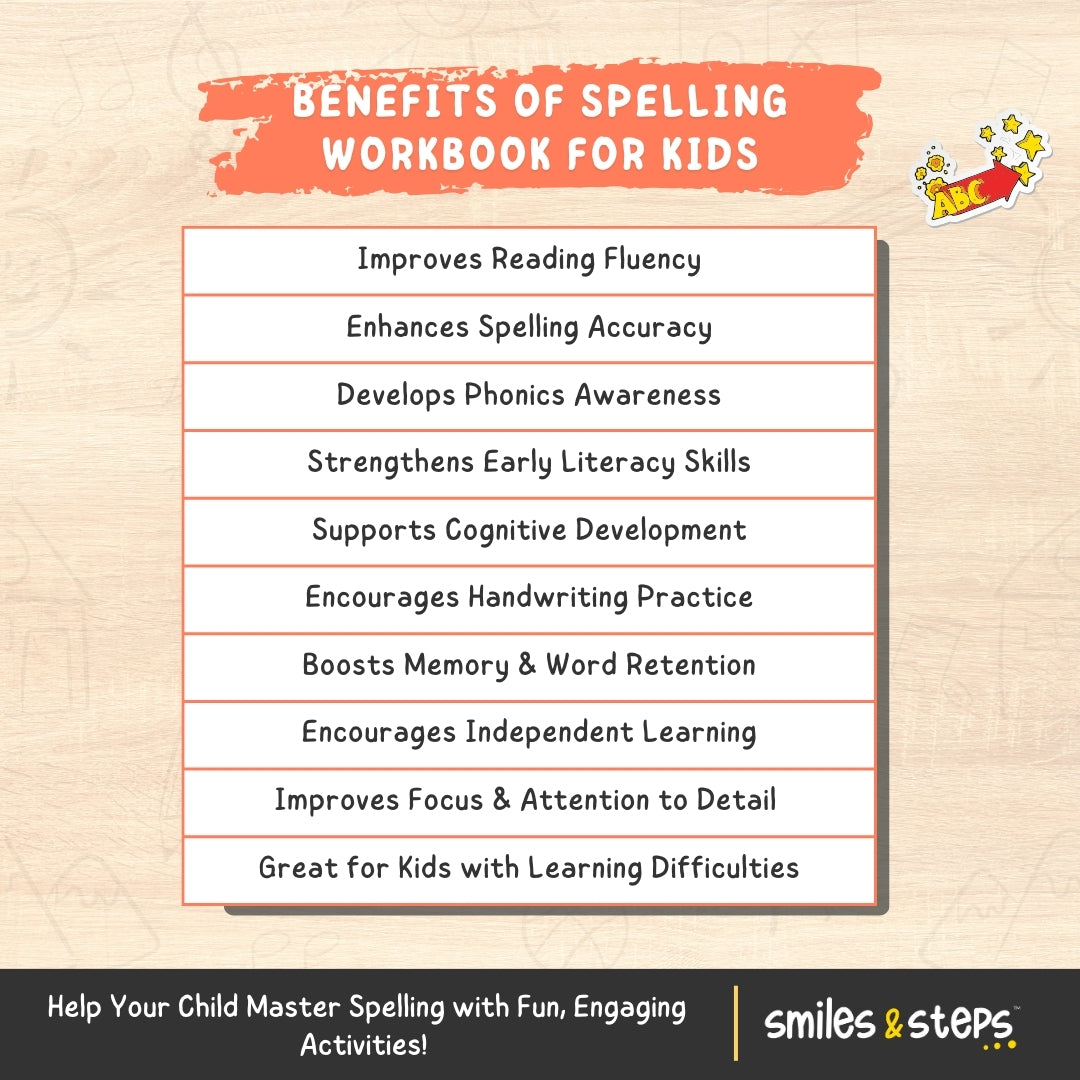 Spelling Workbook for Kids: Fix the Spelling, Boost the Confidence!