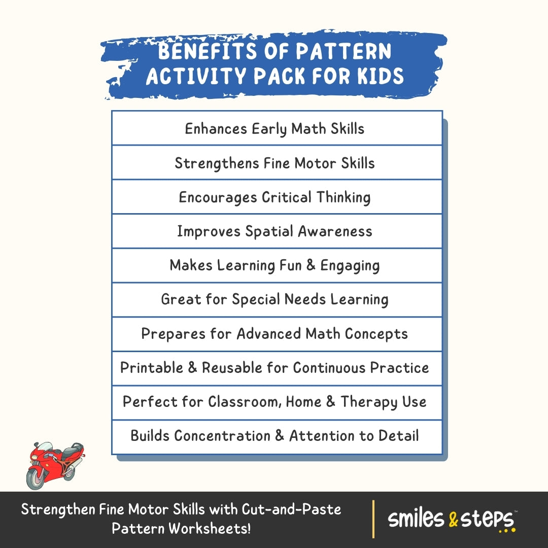 Pattern Activity Pack for Kids β Build Logic Through Play