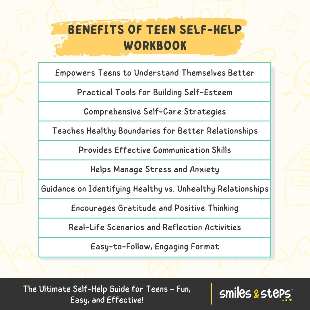Teen Self-Help Workbook | Confidence, Mindset & Well-being
