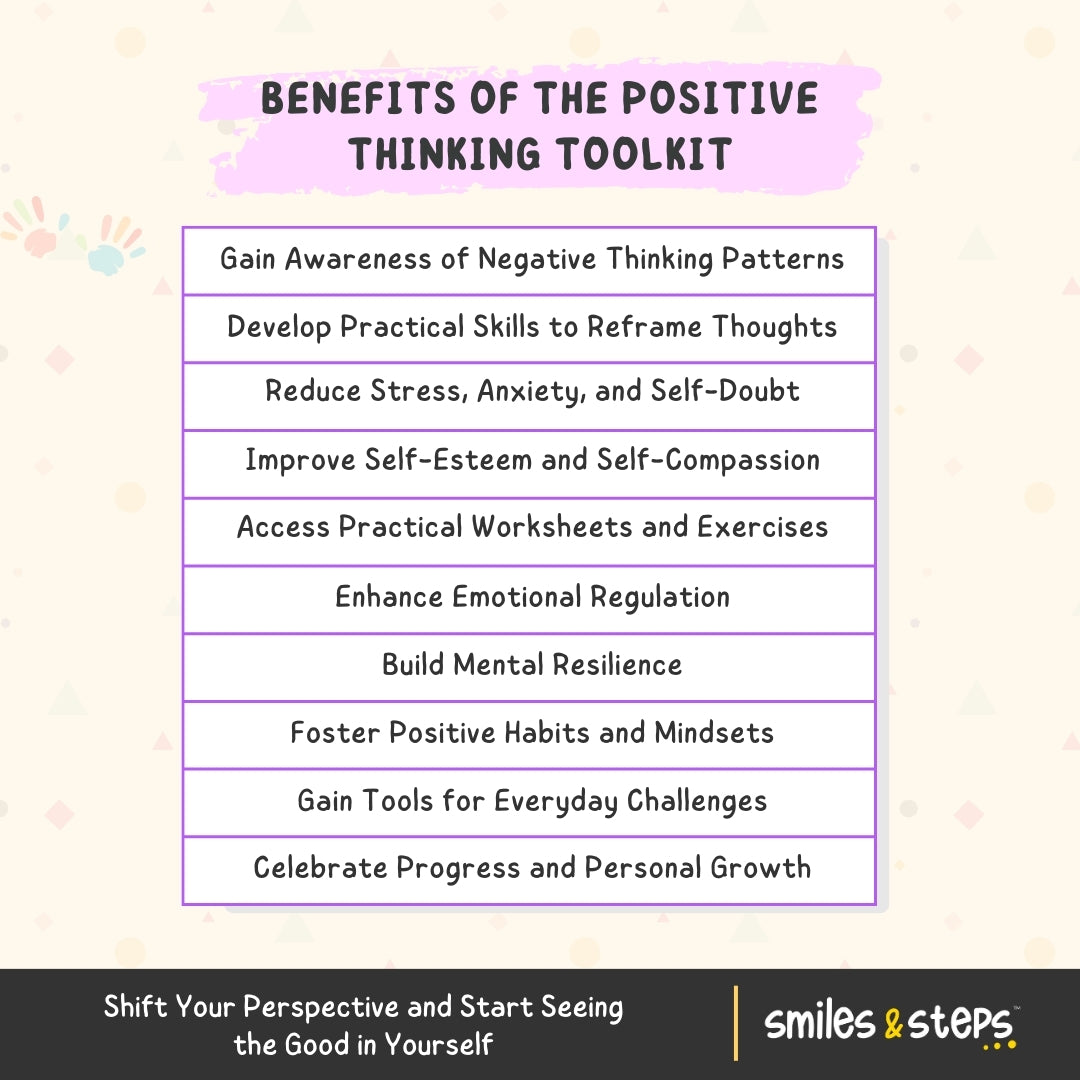 The Positive Thinking Toolkit for Kids - Build Confidence & Positivity