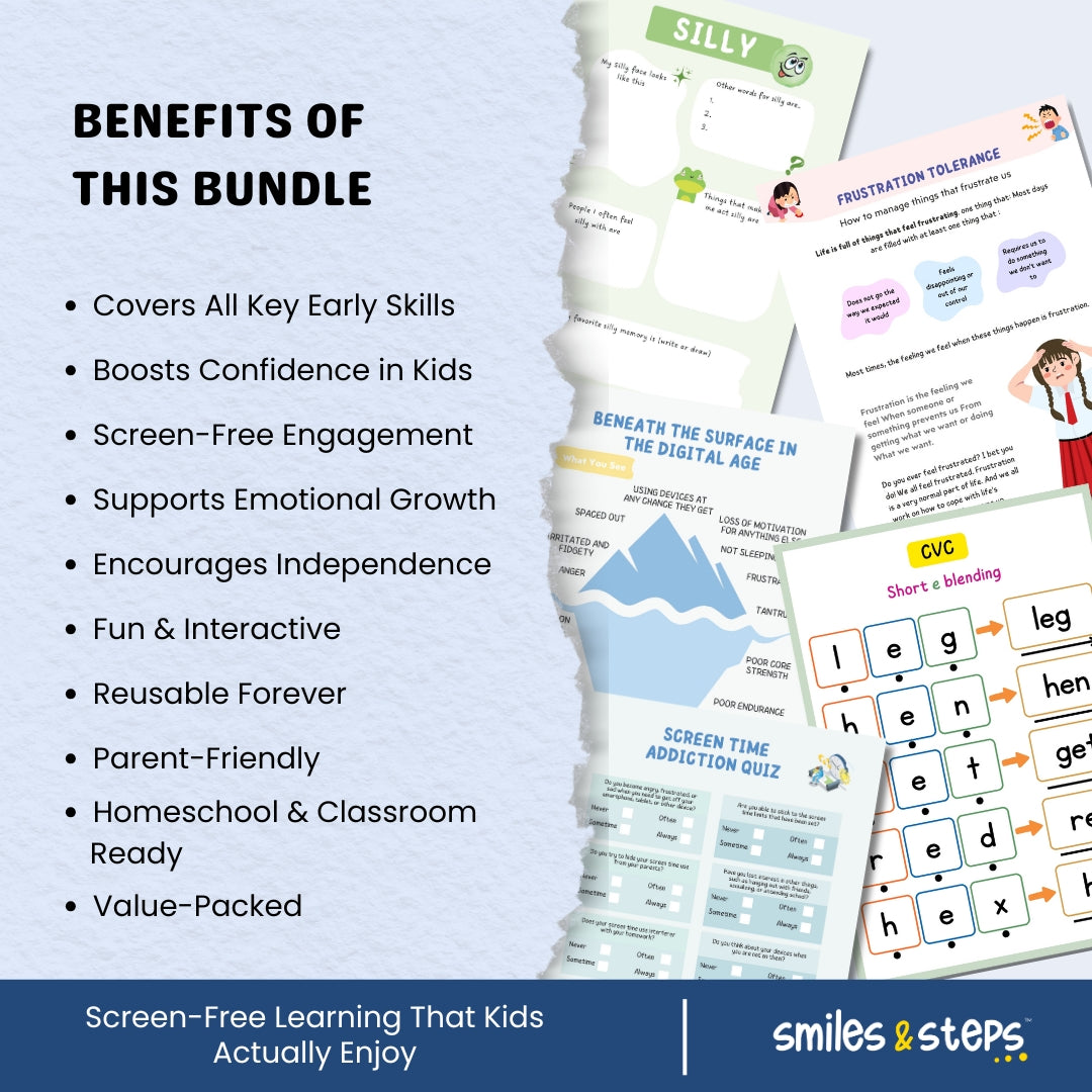 Top-5 Learning Kit β Phonics, Math, Emotions & Life Skills