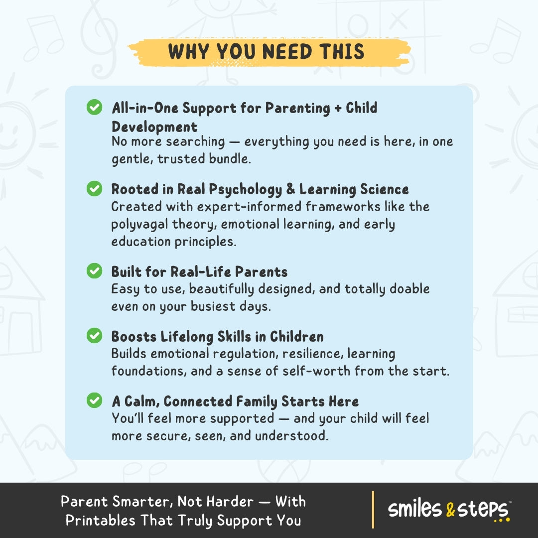 The Ultimate Parenting & Child Development Bundle β Pregnancy to Preschool Support all in this 5-in-1 Bundle