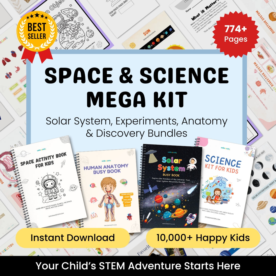 Space & Science Mega Kit – 774+ STEM Pages for Curious Kids