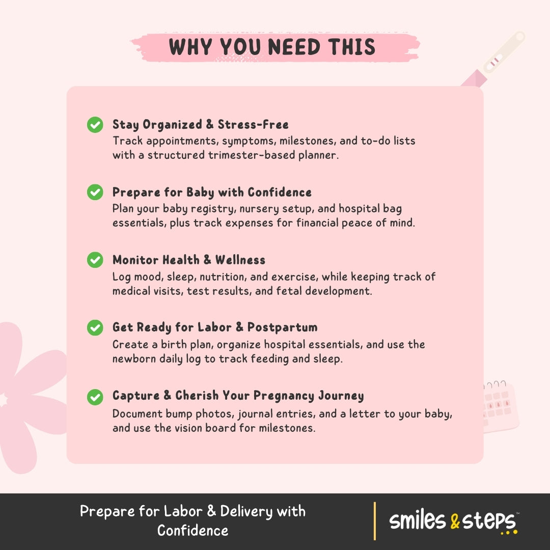 Pregnancy Planner & Baby Prep Journal