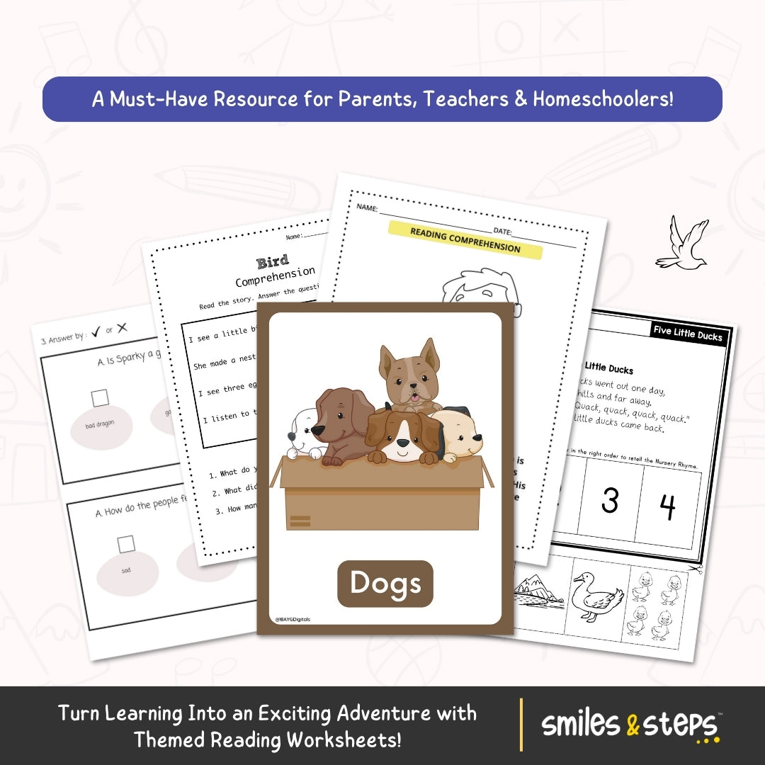 Reading Comprehension Pack for Kids β Learn with Stories!