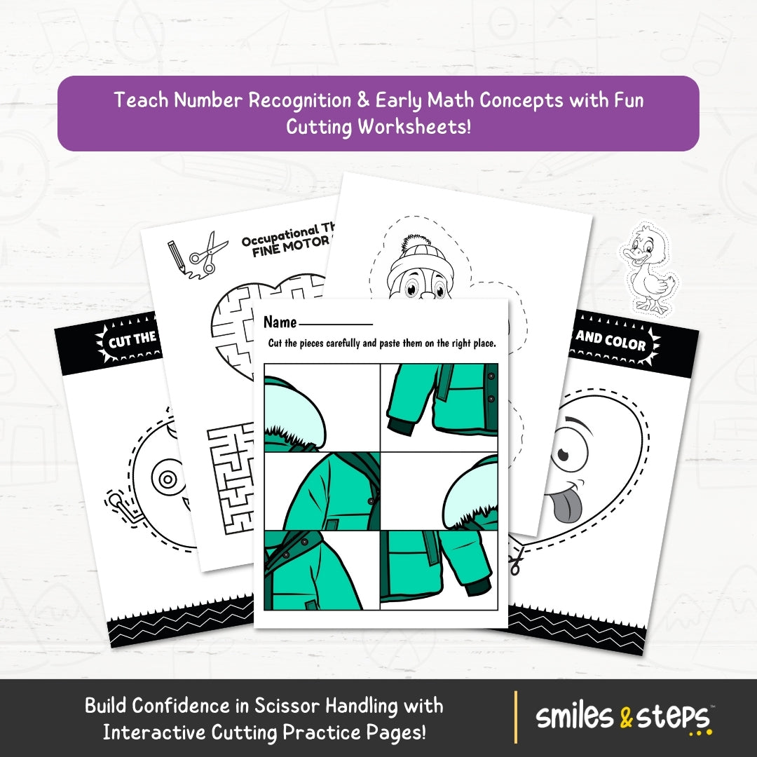 Scissor Skills Kit for Kids β Cut, Color & Create!