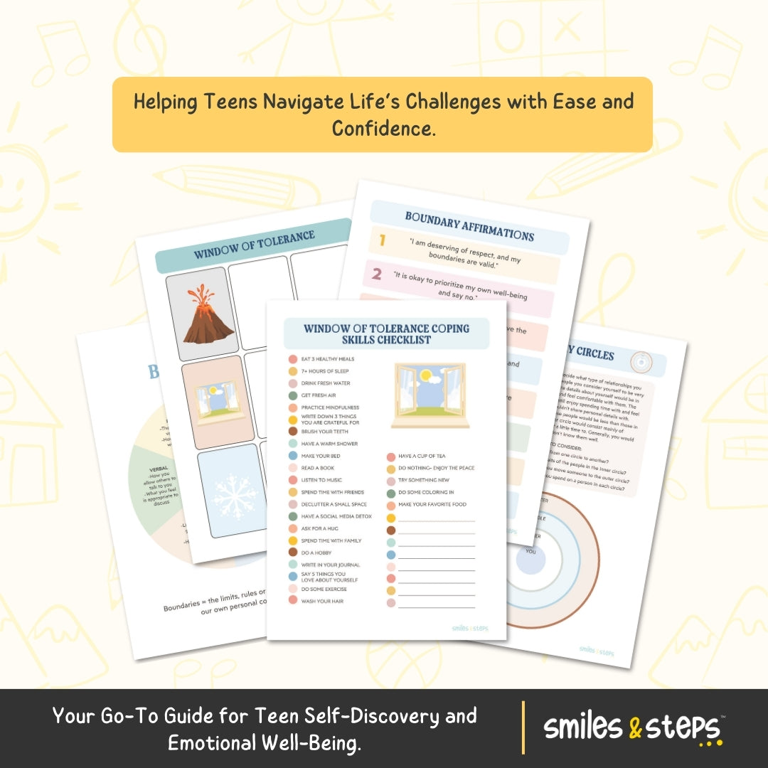 Teen Self-Help Workbook | Confidence, Mindset & Well-being