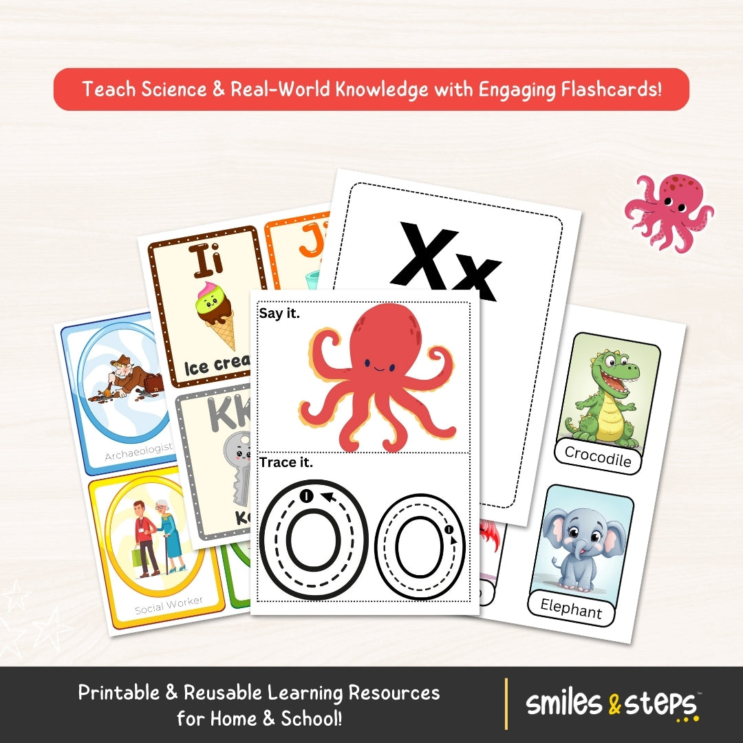 Flash Cards Learning Kit for Kids β Smart Start to Childhood