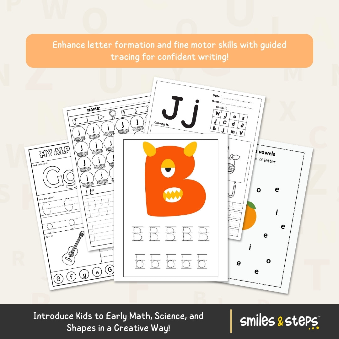 Alphabet Bundle for Kids: Fun Phonics & Early Writing Toolkit