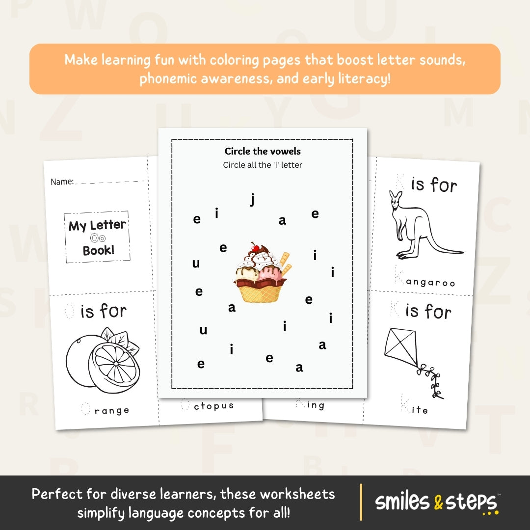 Alphabet Bundle for Kids: Fun Phonics & Early Writing Toolkit
