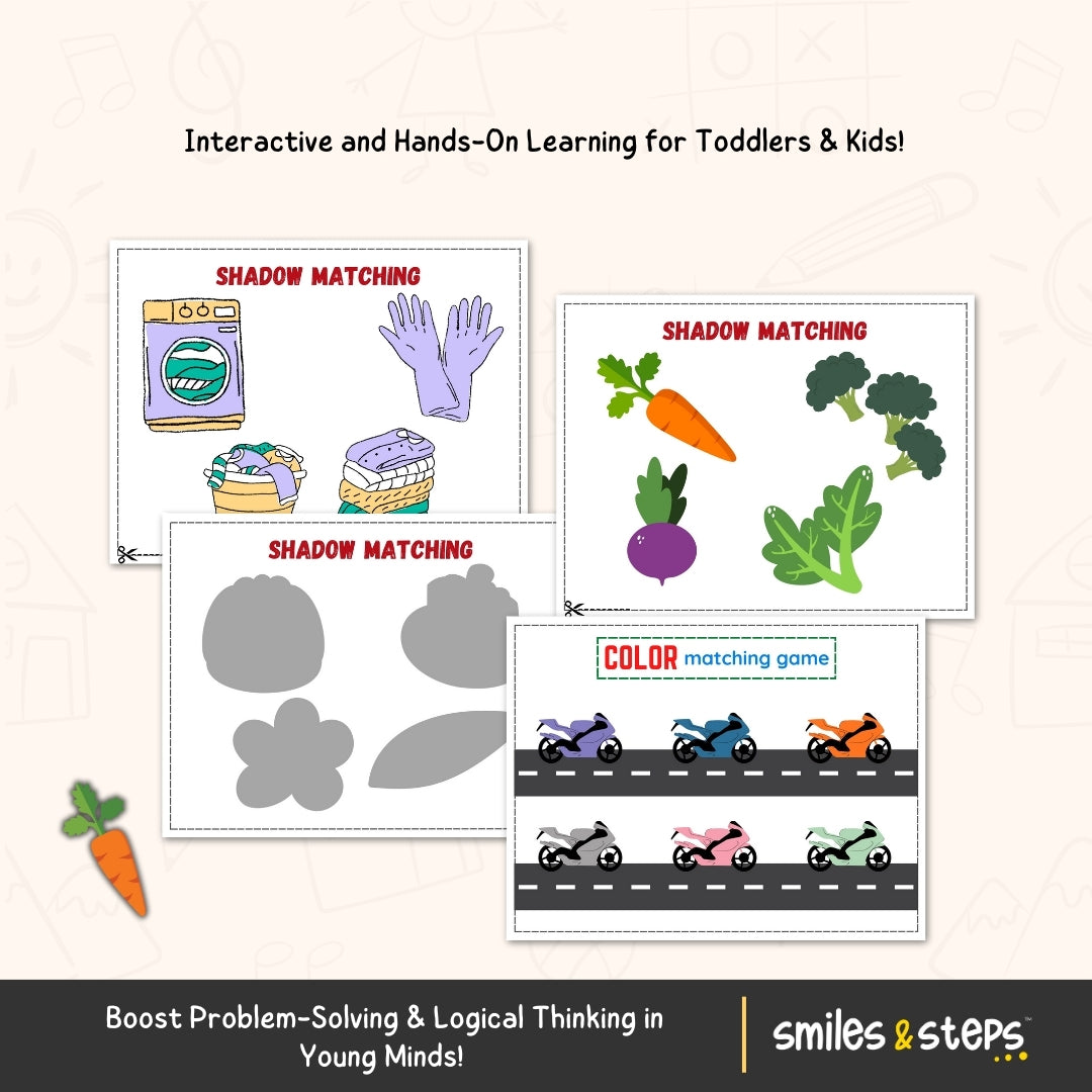 Matching Game Workbook for Kids β Interactive & Fun Activities!