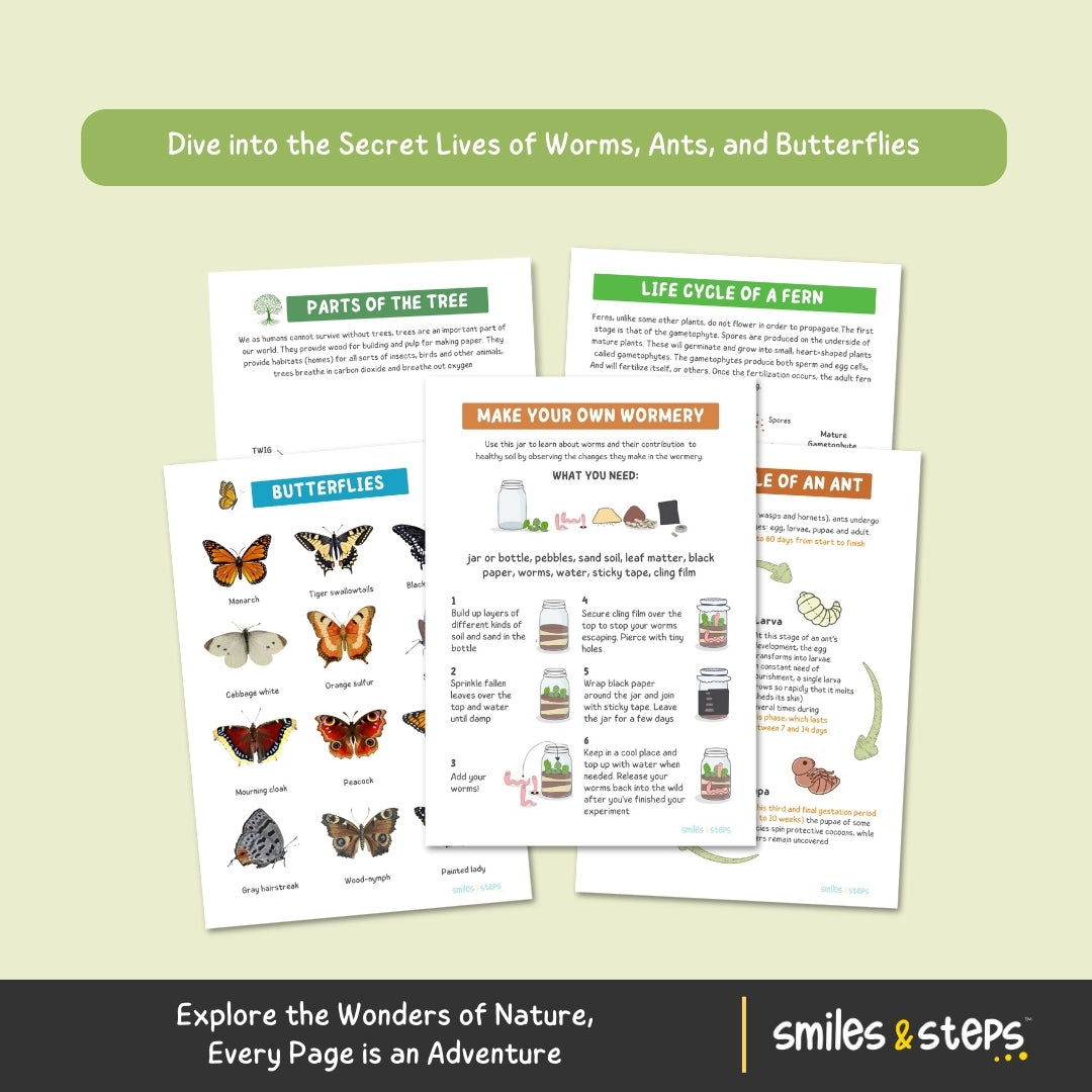 Nature Learning Journal for Kids | Explore, Observe & Discover