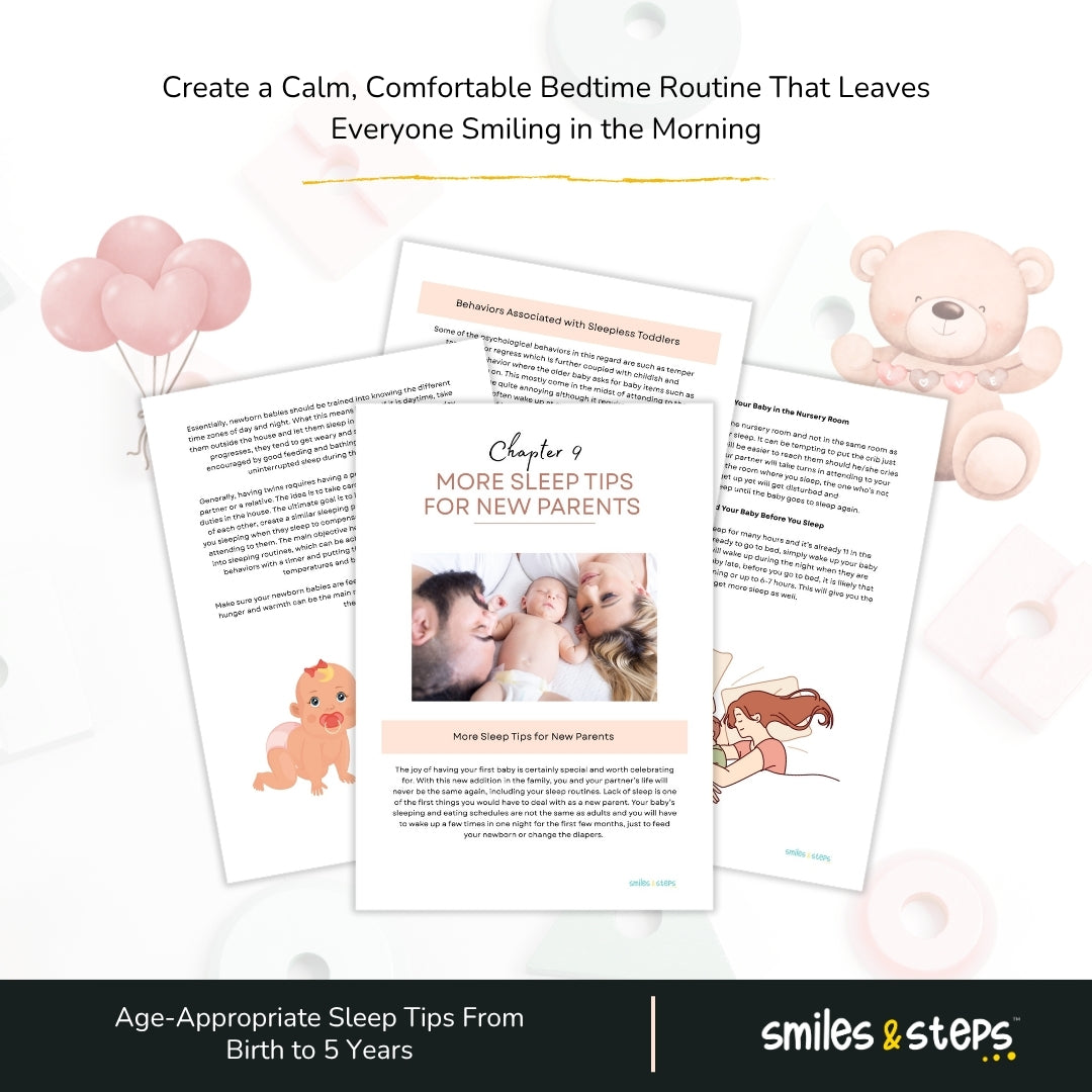 Baby Sleep Guide for Newborns & Toddlers (0β5 Yrs) | Gentle Sleep Training Routines & Schedules