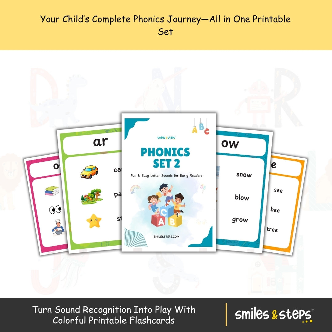 Complete Phonics Flashcards Set β Unlock Reading Success for Kids