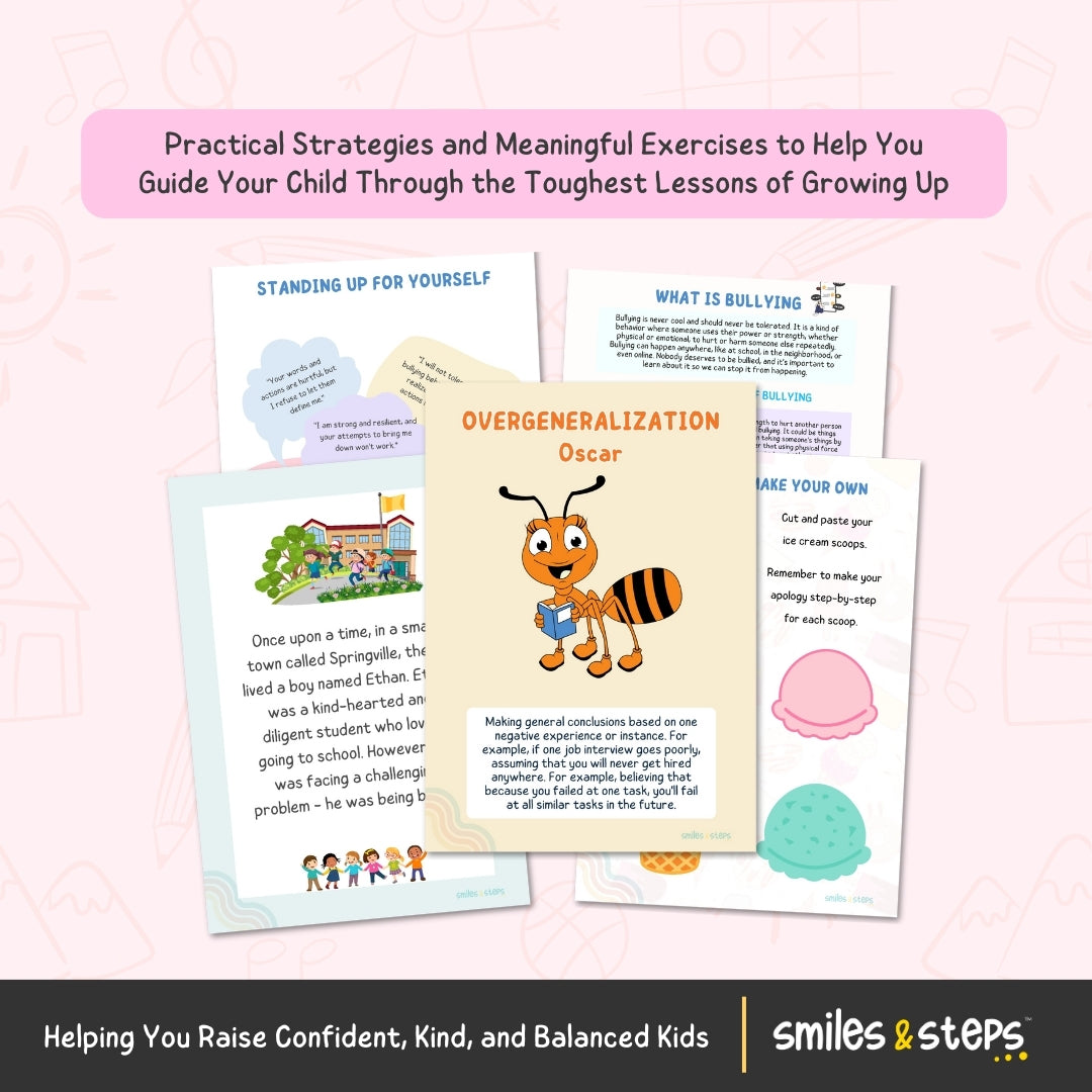 Kids Life Skills Workbook | Independence & Growth Mindset