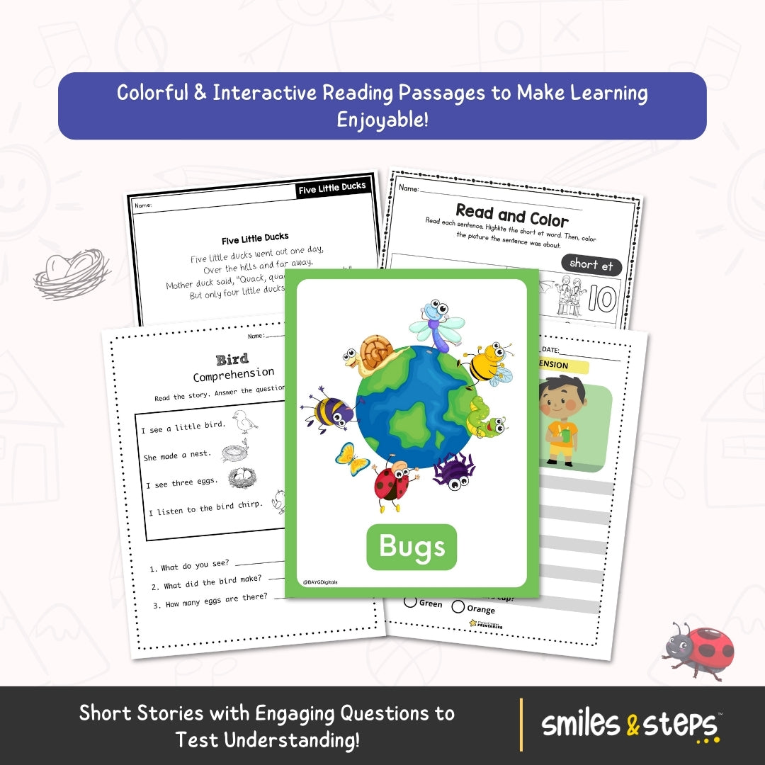 Reading Comprehension Pack for Kids β Learn with Stories!