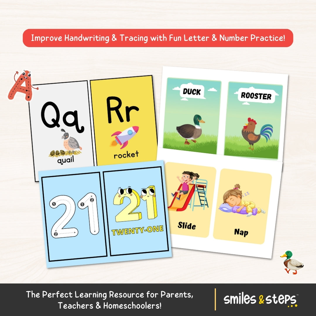 Flash Cards Learning Kit for Kids β Smart Start to Childhood