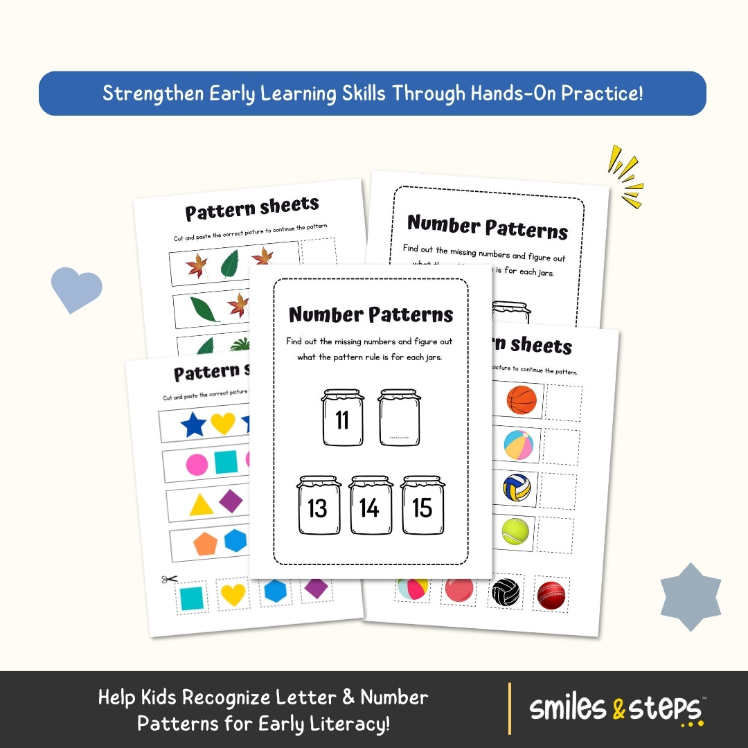 Pattern Activity Pack for Kids β Build Logic Through Play