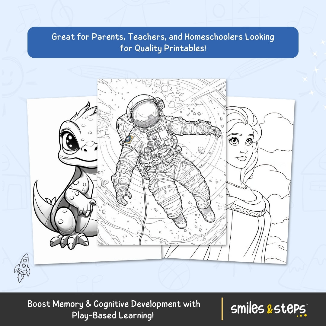 Coloring Book for Kids: Fun Learning Through Art