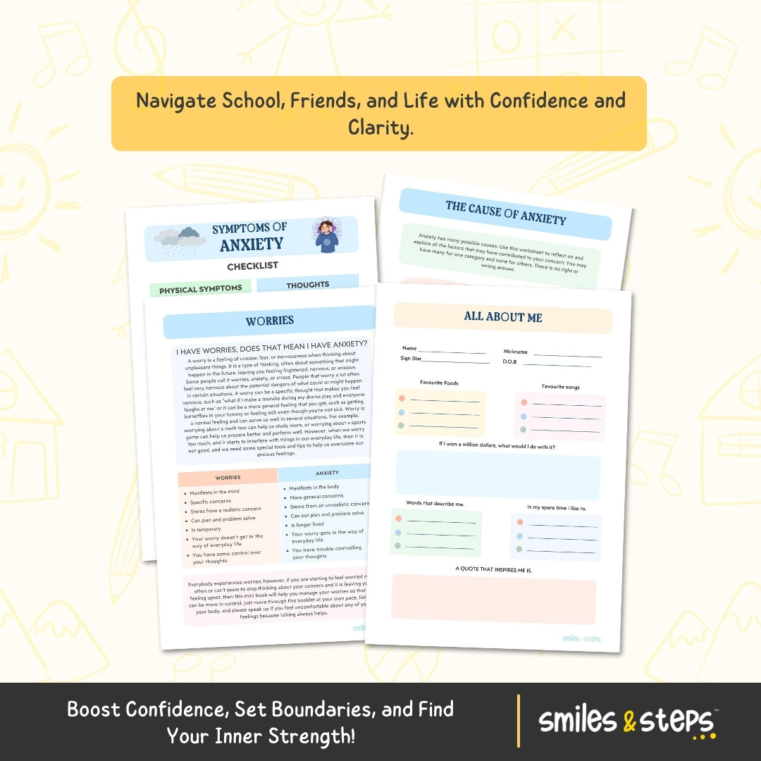 Teen Self-Help Workbook | Confidence, Mindset & Well-being