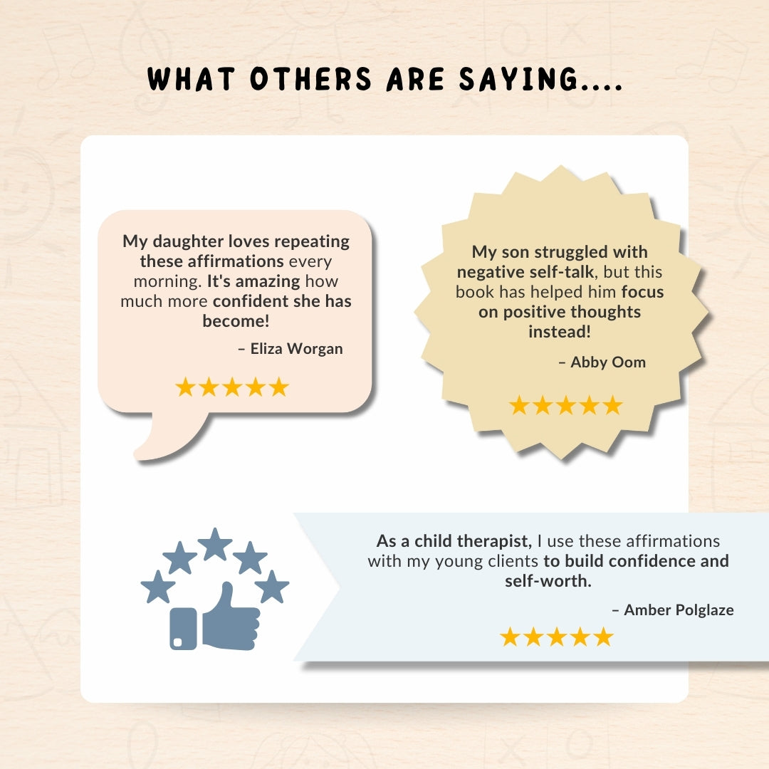 Kid's Positive Affirmation Cards for Happy Minds β Empower & Uplift