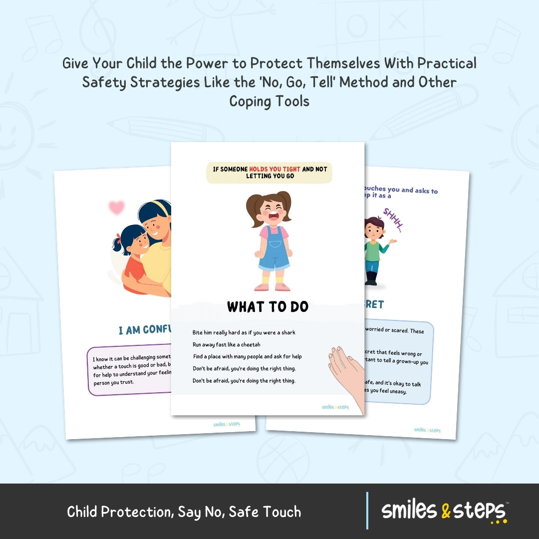 Good & Bad Touch Learning Booklet | Teach Kids Body Safety & Boundaries