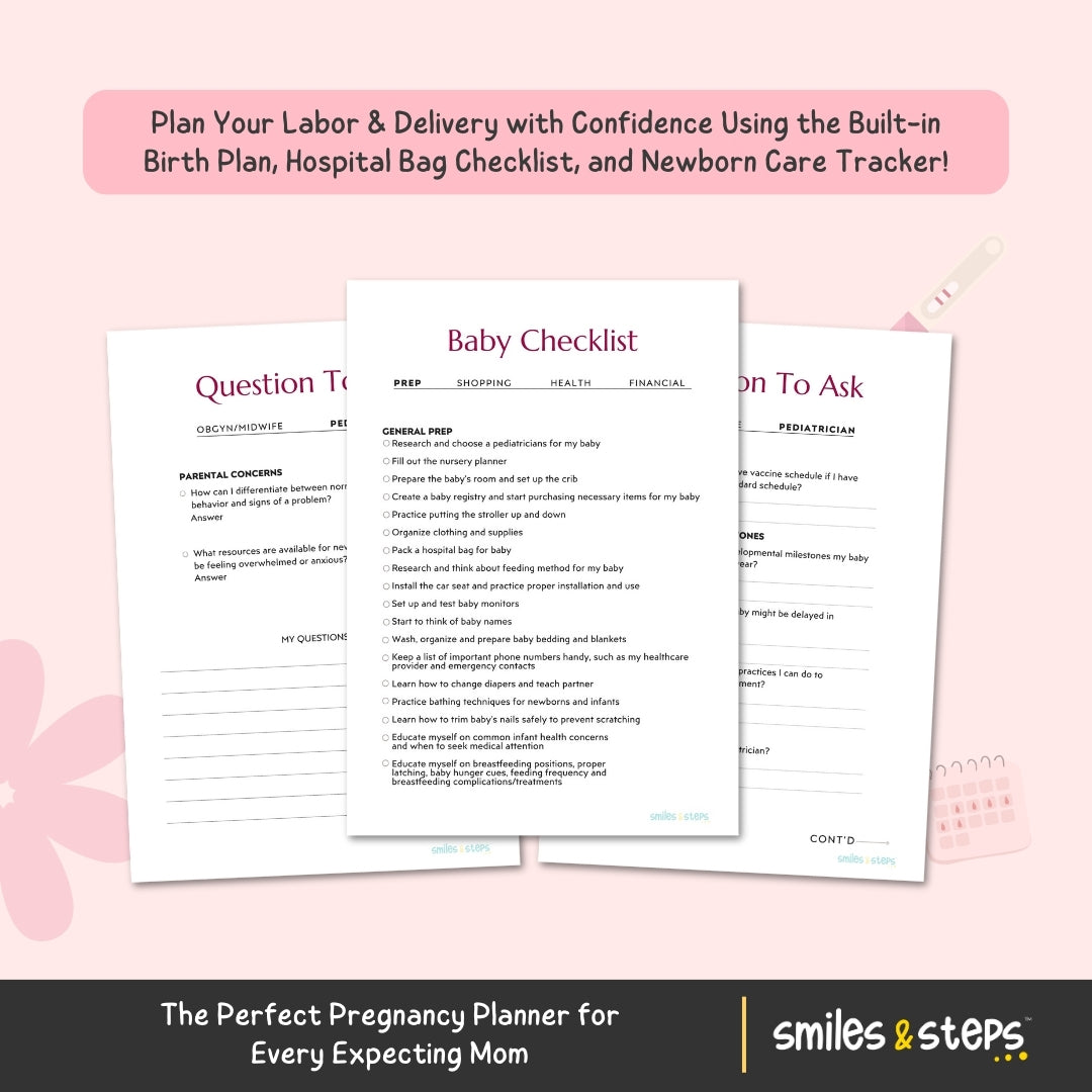 Pregnancy Planner & Baby Prep Journal