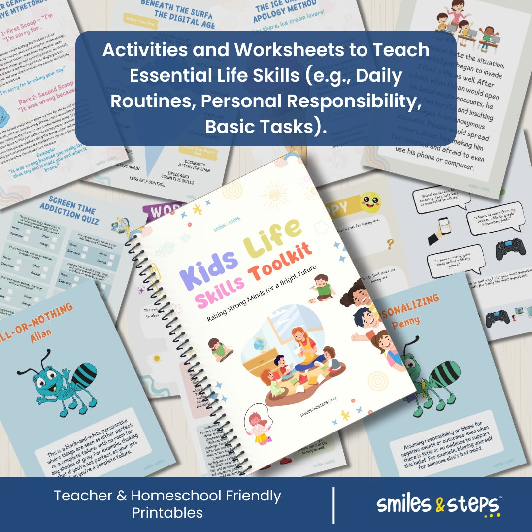 Top-5 Learning Kit β Phonics, Math, Emotions & Life Skills