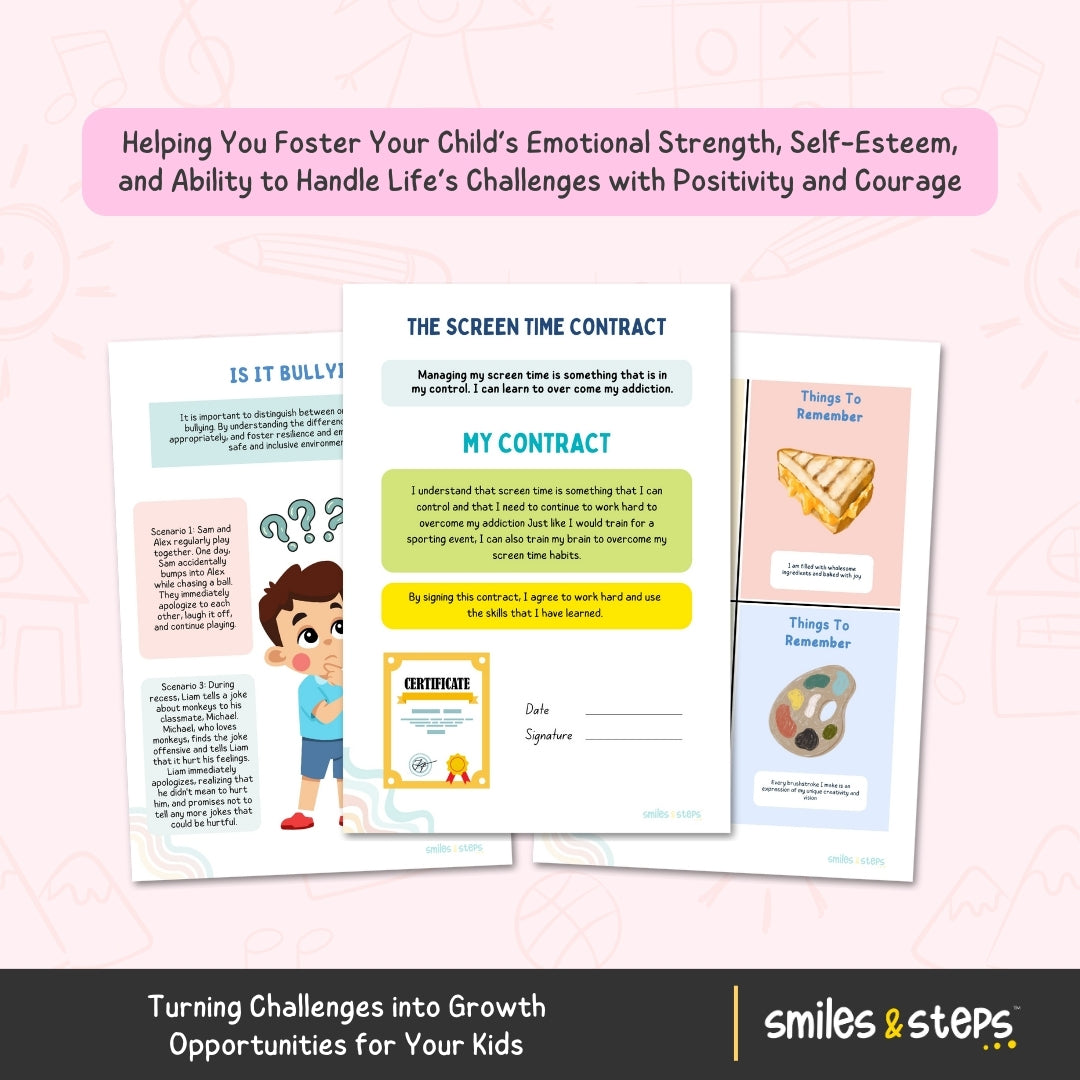 Kids Life Skills Workbook | Independence & Growth Mindset
