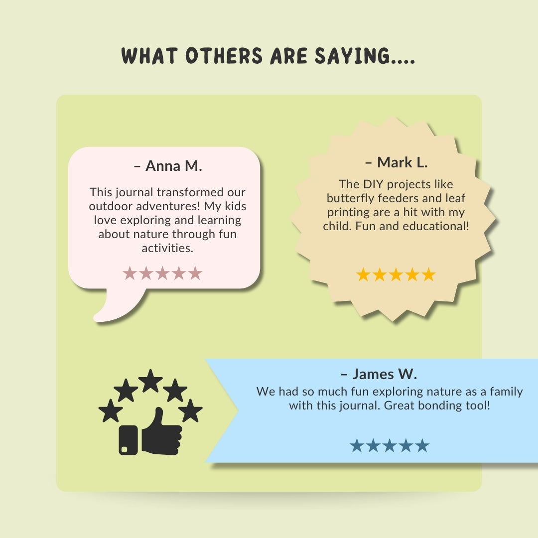 Nature Learning Journal for Kids | Explore, Observe & Discover