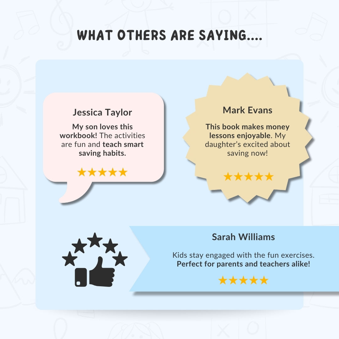 The Ultimate Kids Money Mastery Workbook | Fun Financial Learning