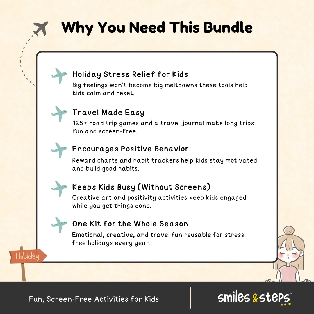 Holiday Calm Kit β Big Feelings, Travel Games & Reward Charts