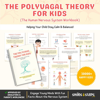 The Polyvagal Theory for Kids | Human Nervous System Workbook | Brain & Body Fun Facts