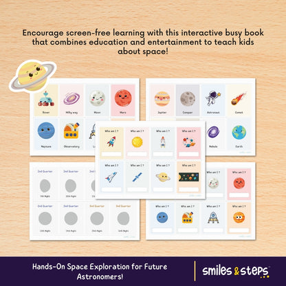 The Ultimate Solar System Busy Book for Kids – Fun STEM Activities to Explore Space & Planets