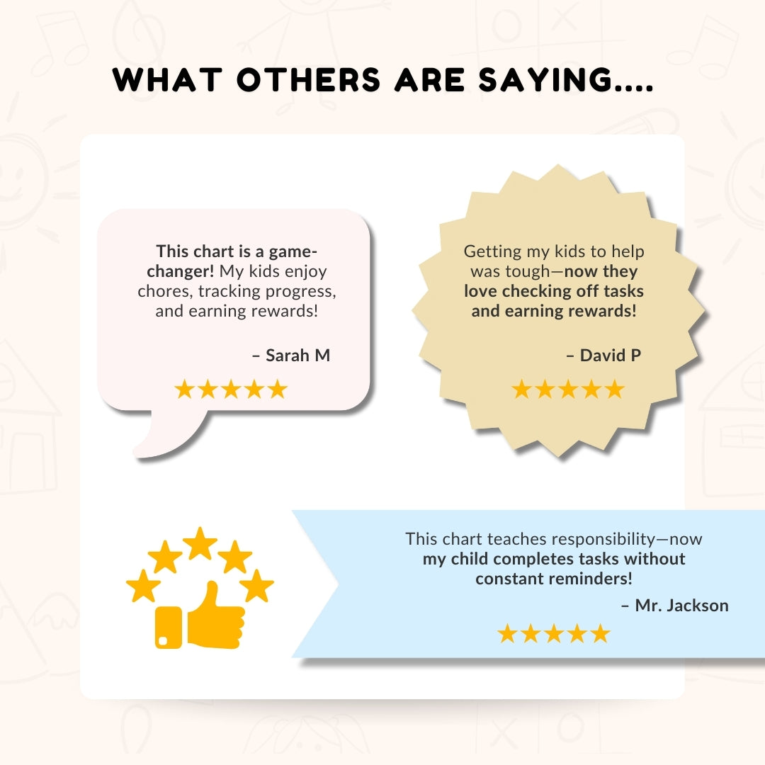 Ultimate Chore Chart for Kids – Build Responsibility & Routines with Smiles, Not Struggles.