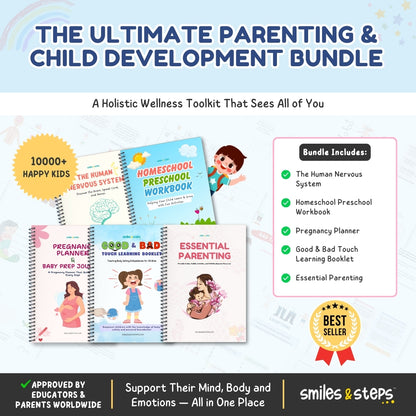 The Ultimate Parenting & Child Development Bundle – Pregnancy to Preschool Support all in this 5-in-1 Bundle