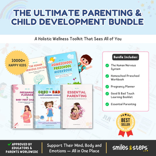 The Ultimate Parenting & Child Development Bundle – Pregnancy to Preschool Support all in this 5-in-1 Bundle