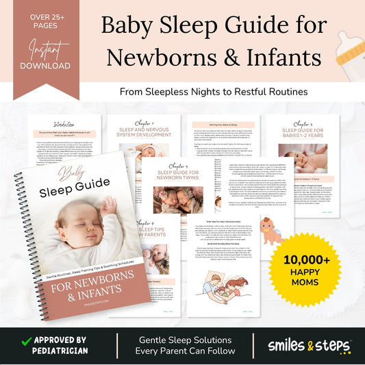 Baby Sleep Guide for Newborns & Toddlers (0–5 Yrs) | Gentle Sleep Training Routines & Schedules