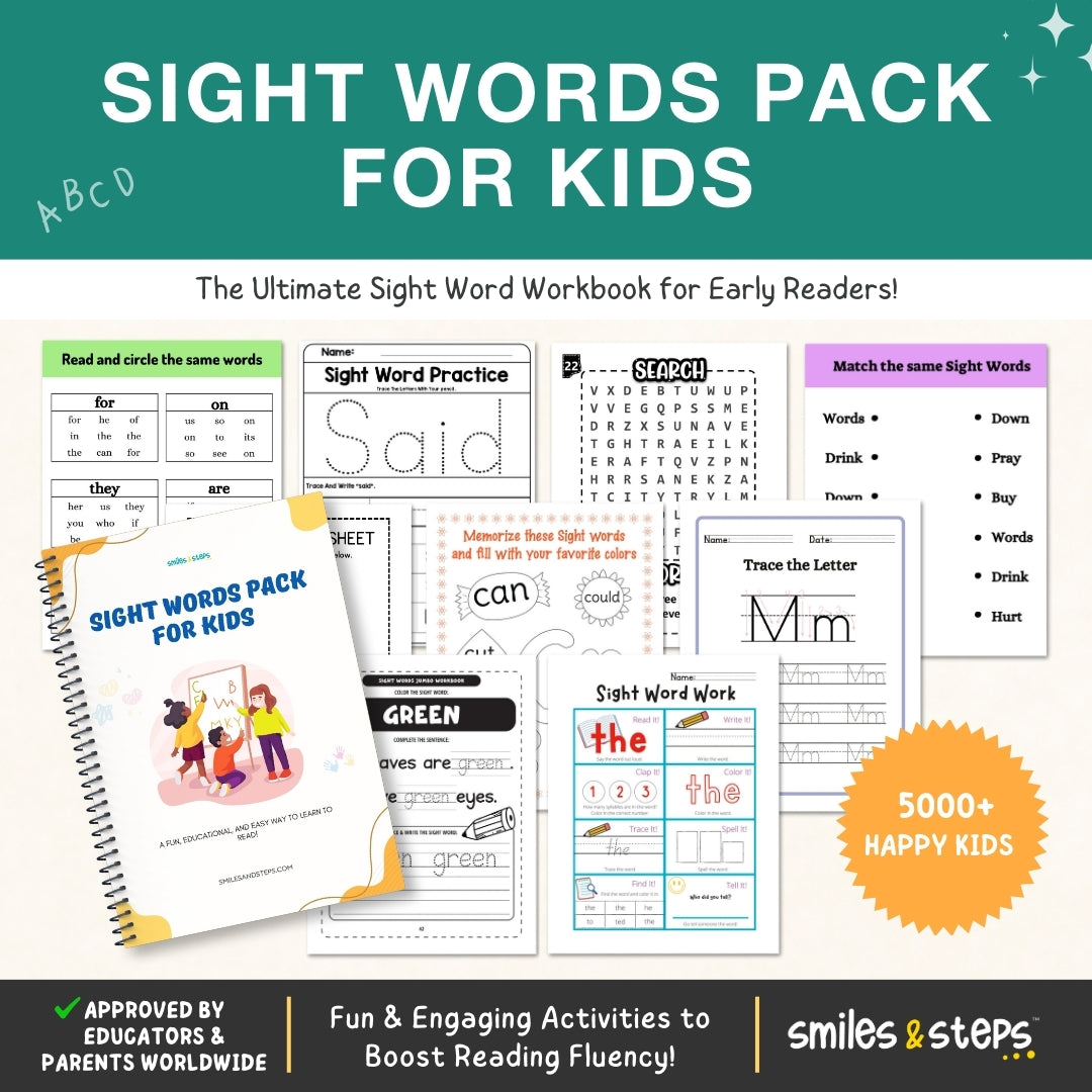 Sight Words Mastery Worksheet for Early Readers