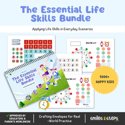 Essential Life Skills Bundle – Teach Kids Independence & Confidence
